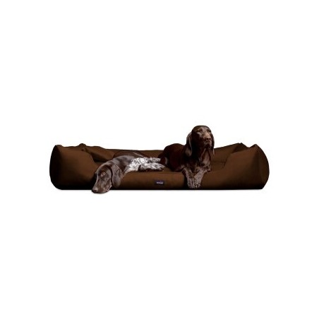 Tierlando MORITZ KOMFORT Hundebett Hundesofa M - XXXL 90 110 130 160 185 cm braun 90 cm, 22 cm, 75 cm