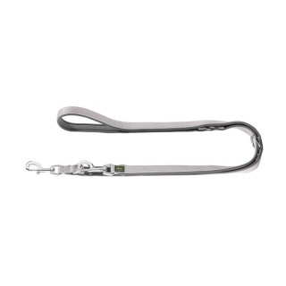 Hunter Verstellbare Führleine Neopren grau 2 cm, 2 m