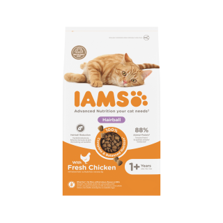IAMS for Vitality Adult Hairball Katzenfutter - 3 kg