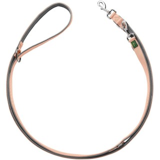 Hunter Verstellbare Führleine Neopren pfirsich 1 cm, 2 m