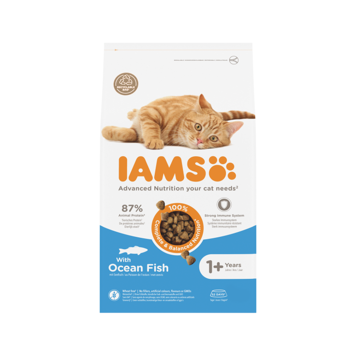 IAMS Adult Katzenfutter - Fish & Chicken - 1,5 kg
