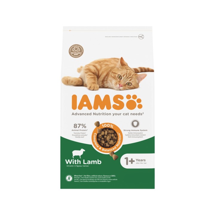 IAMS Adult Katzenfutter - Lamb & Chicken - 1,5 kg