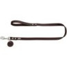 Hunter Führleine dunkelbraun 1,6 cm, 1 m