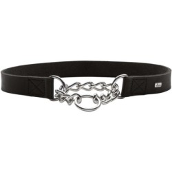 Hunter Halsung mit Kette Aalborg schwarz 38,5 cm