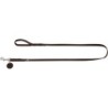 Hunter Führleine Solid Education dunkelbraun 1,1 cm, 1,5 m