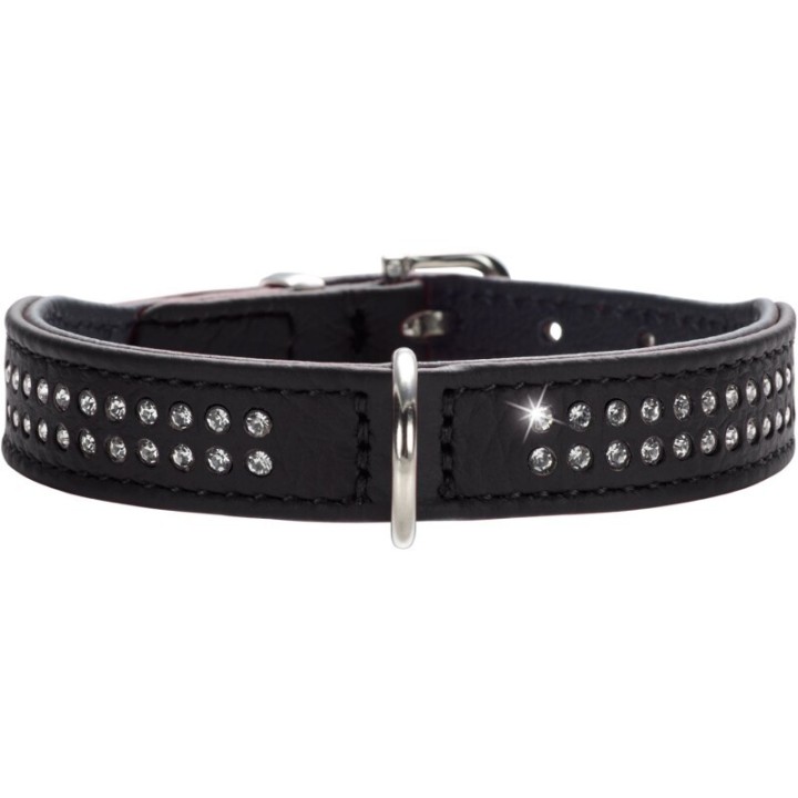 Hunter Halsband Diamond Petit schwarz 42 cm