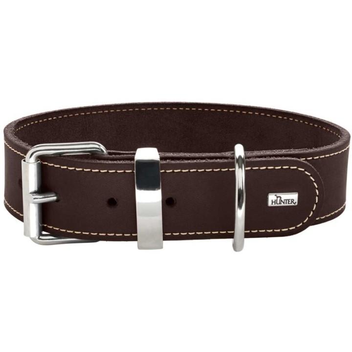 Hunter Halsband Aalborg Special dunkelbraun 65 cm