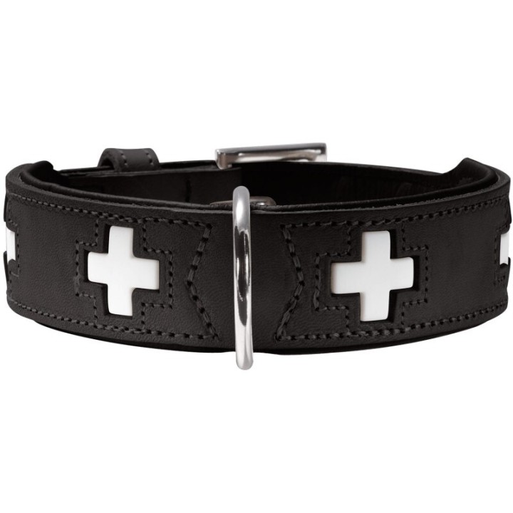 Hunter Halsband Swiss schwarz 65 cm