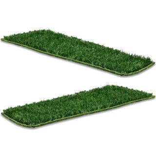 PfotenWunder® 6x PfotenWunder-Ersatzrasen für Hundeklo, Hundetoilette für kleine & große Hunde, 100% Festes Gras, Welpentoile