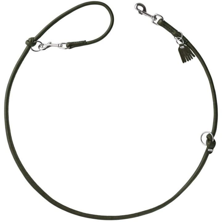 Hunter Verstellbare Führleine Round & Soft München grün S-L