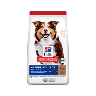 Hill's Science Plan Mature/Adult Active Longevity Medium Hundefutter - Lamm & Reis - 2,5 kg
