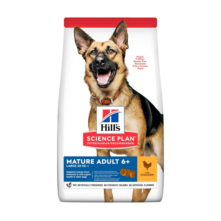 Hill's Science Plan Mature/Adult Active Longevity Large Breed Hundefutter - Huhn - 14 kg