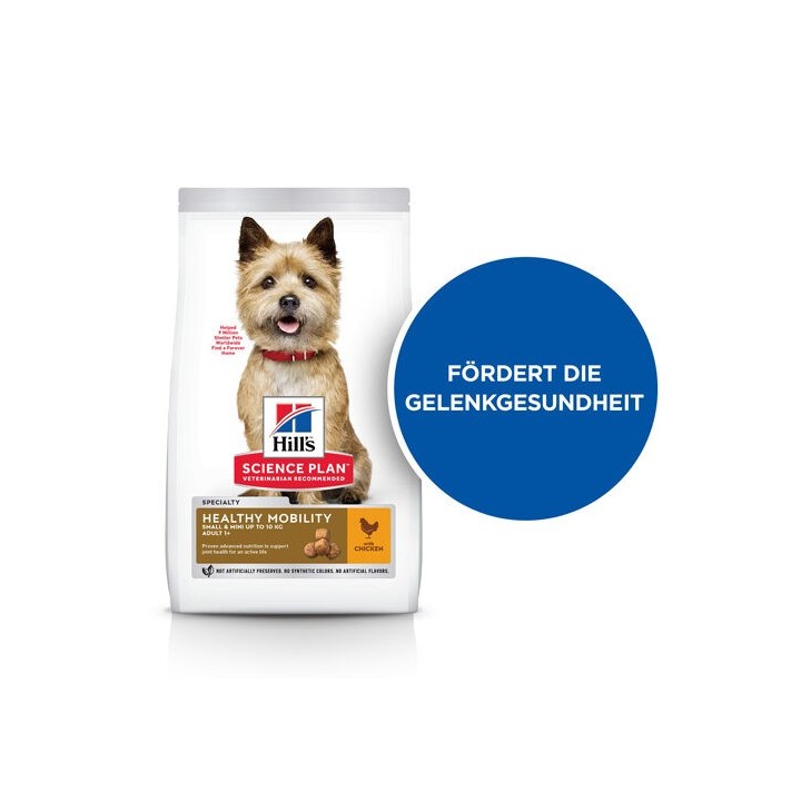 Hill's Science Plan Adult Healthy Mobility Small & Mini Hundefutter - Huhn - 1,5 kg