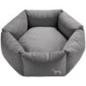 Hunter Orthopädisches Hundesofa Merida 6-eckig anthrazit 1,1 m, 35 cm, 1,1 m