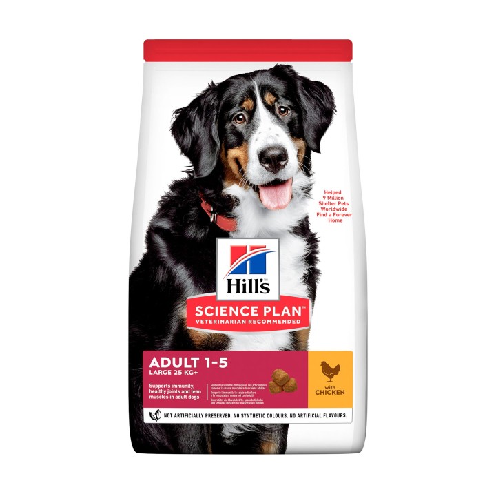 Hill's Science Plan Advanced Fitness Adult Large Breed Hundefutter - Huhn - 14 kg