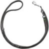 Hunter Verstellbare Führleine Divo braun/ grau 2 cm, 2 m