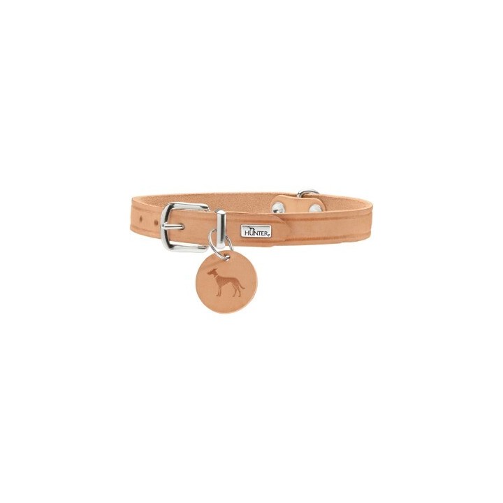 Hunter Halsband Aalborg naturfarben 32 cm