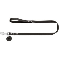 Hunter Führleine schwarz 1,3 cm, 1,1 m