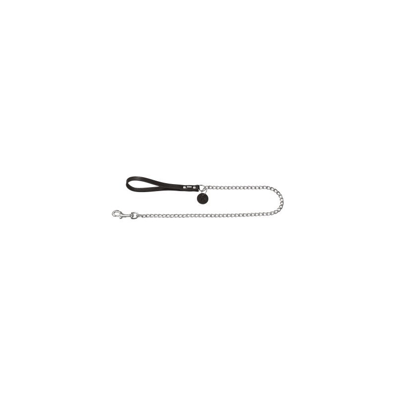 Hunter Kettenführleine schwarz 1,8 cm, 1,1 m
