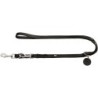 Hunter Verstellbare Führleine Solid Education schwarz 1,3 cm, 2,5 m