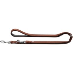 Hunter Verstellbare Führleine Canadian Up cognac 1,5 cm