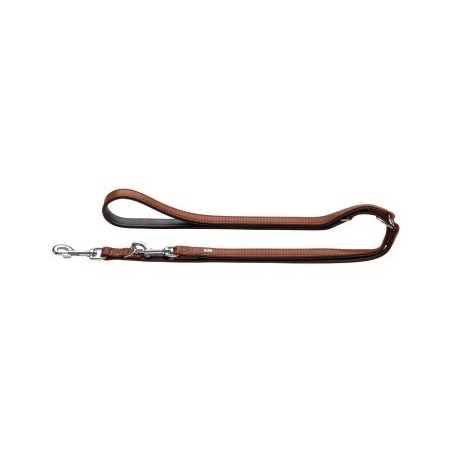 Hunter Verstellbare Führleine Canadian Up cognac 1,5 cm