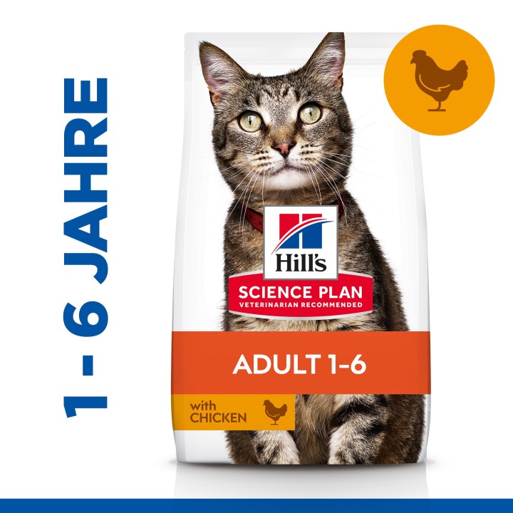 Hill's Science Plan Adult Katzenfutter - Huhn - 300 g