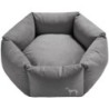 Hunter Orthopädisches Hundesofa Merida 6-eckig anthrazit 1,1 m, 35 cm, 1,1 m