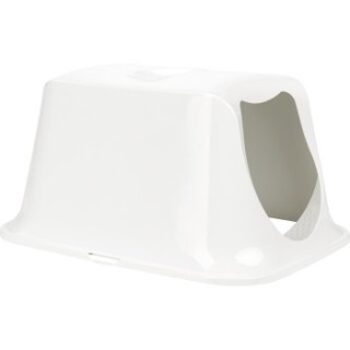 FIT+FUN Katzentoilette Mix & Match Classic Haube weiß