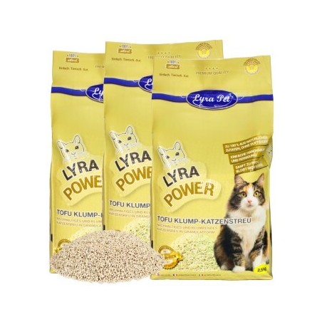 Lyra Pet Tofu Katzenstreu 7,5 kg