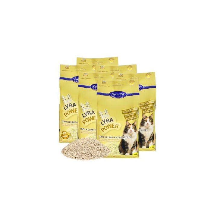 Lyra Pet Tofu Katzenstreu 15 kg