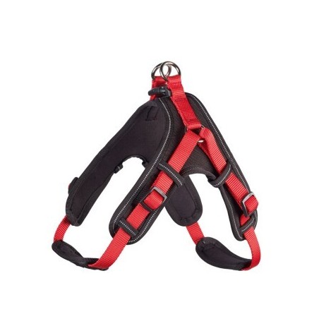 Hunter Geschirr Neopren Vario Quick rot/ schwarz M