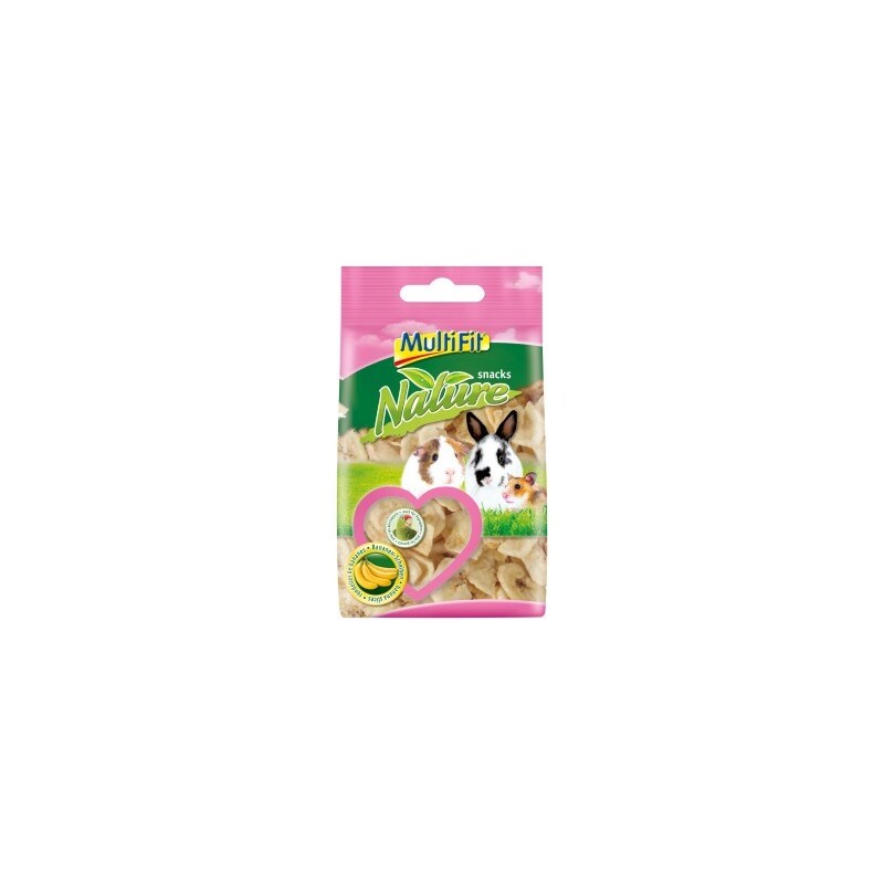 MultiFit Nature snacks Bananenchips 3Stk