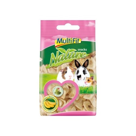 MultiFit Nature snacks Bananenchips 3Stk