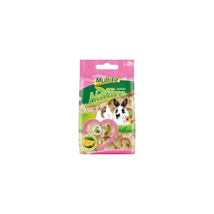 MultiFit Nature snacks Bananenchips 3Stk