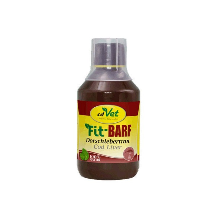 cdVet Fit-BARF Dorschlebertran - 100 ml