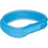 Trixie Flash Leuchtband USB Silikon blau L-XL