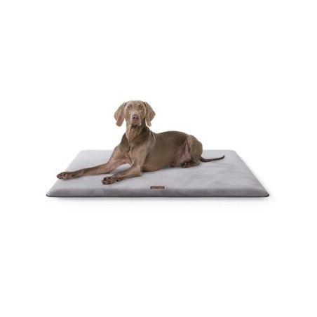 Knuffelwuff Kuschelige Hundematte Sunport aus weichem Kaninchen Fellimitat grau XXL