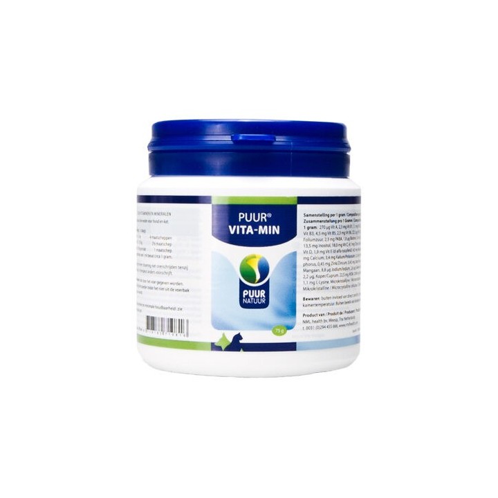 Puur Vita-min Hund/Katze (ehemals Puur Vitamine und Mineralien) - 75 g