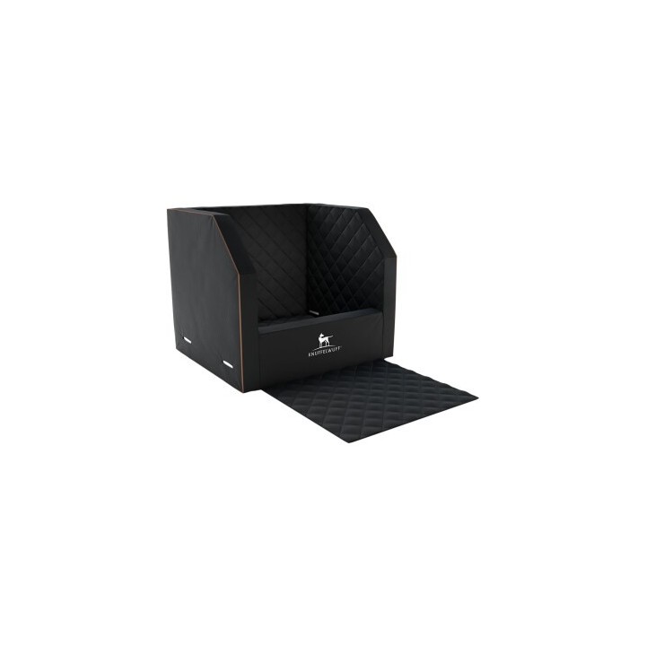 Knuffelwuff Autositz Cargo für den Vordersitz schwarz XL