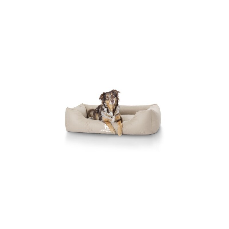 Knuffelwuff Hundebett Finlay aus Nylongewebe beige XXXL