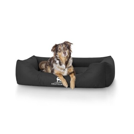 Knuffelwuff Hundebett Finlay aus Nylongewebe schwarz XXXL