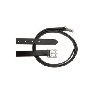 4Horses nummerierte Steigbügelriemen schwarz 1,35 m