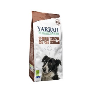 Yarrah Bio Senior Hundefutter - Huhn, Fisch und Kräutern - 10 kg