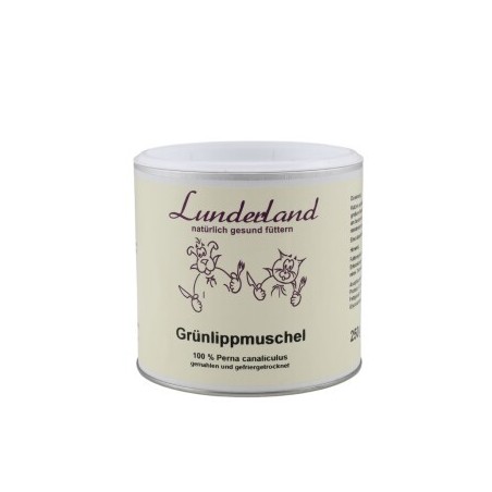 Lunderland Grünlippmuschelpulver für Hunde und Katzen 250 g