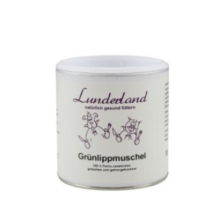 Lunderland Grünlippmuschelpulver für Hunde und Katzen 100 g