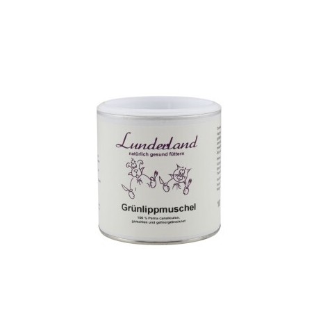 Lunderland Grünlippmuschelpulver für Hunde und Katzen 100 g