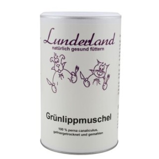 Lunderland Grünlippmuschelpulver für Hunde und Katzen 500 g