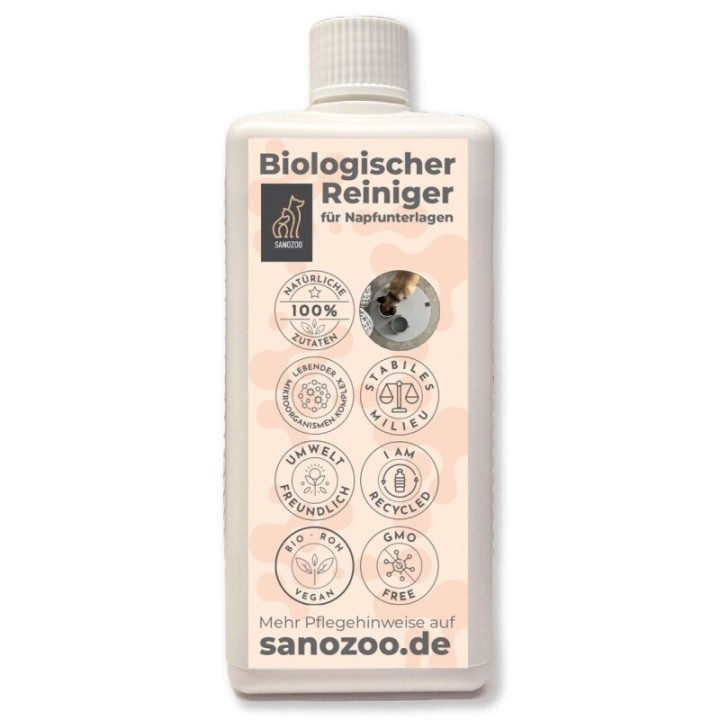 SANOZOO Bio-Reiniger für Napf- und Tierunterlagen 500ml