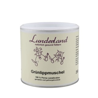 Lunderland Grünlippmuschelpulver für Hunde und Katzen 250 g